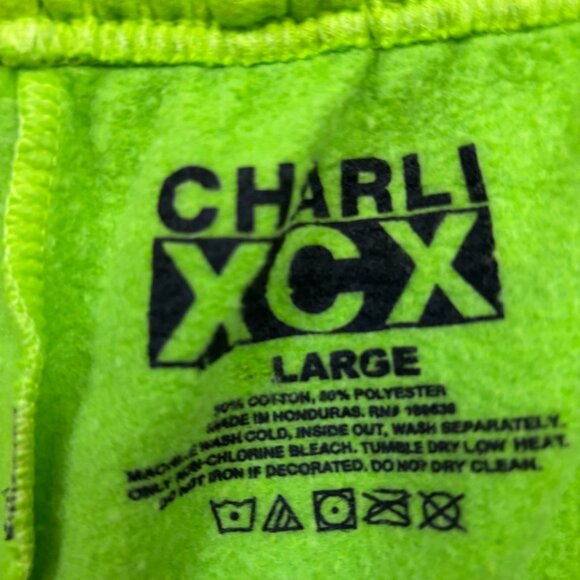 Charli XCX Brat Hyperpop Album Graphic Joggers Size Large - Picture 4 of 4